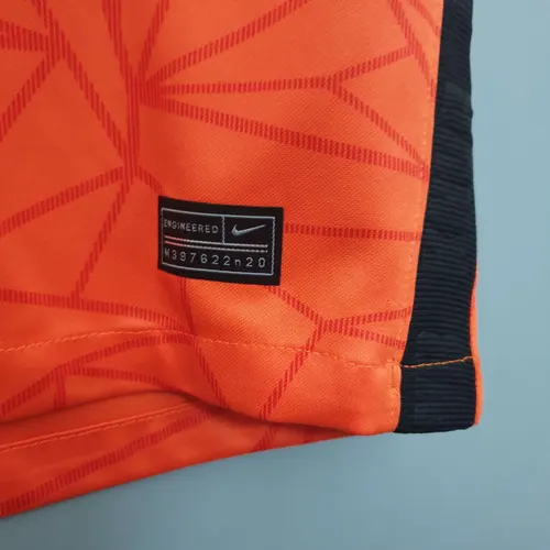 Soccer Shirt Netherlands 2020 Red Home — view 8