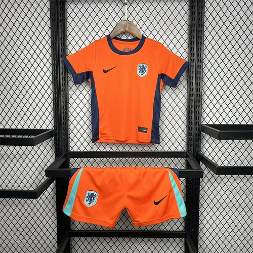 2024-2025 Netherlands Home Football Shirt AAA fan-grade Kids Size