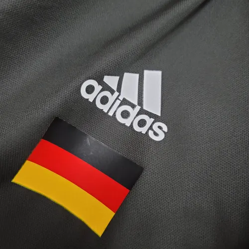 Corta-Vento Preto Camisa de Futebol Alemanha 2021 — view 4