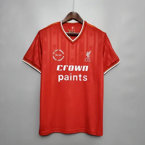 1985/1986 Retro Liverpool Camiseta Local Calidad Tailandesa