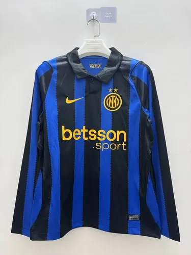 2026/2027 Long Sleeve Inter Milan Home Football Jersey1:1 Quality Thai