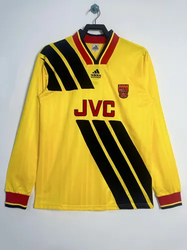 1993/1994 Retro Long Sleeve Arsenal Away Football Shirt AAA fan-grade