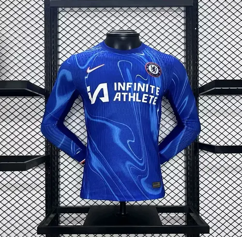 2024/2025 Long Sleeves Chelsea Home Football Shirt Player Version AAA fan-grade