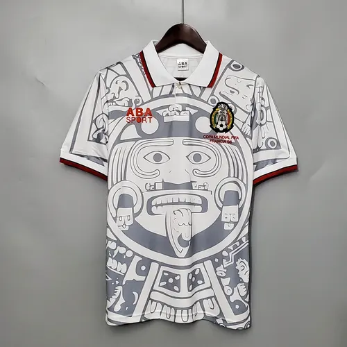 1998 Retro Mexico Soccer Jersey Away — view 1