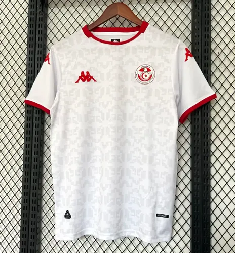 2025 Maillot Extérieur Équipe Nationale de Tunisie 1:1 Qualité Thaï