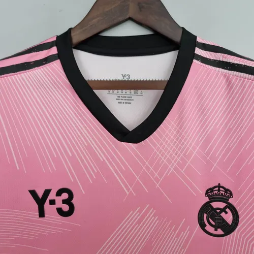 2022 Real Madrid Y-3 Special Edition Pink Football Shirt — view 3