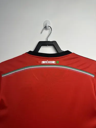 2014 Retro Mexico Away Soccer Jersey AAA fan-grade — view 4