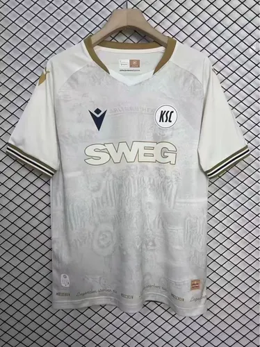 2024-2025 Karlsruher SC Commemorative Edition Football Jersey AAA fan-grade