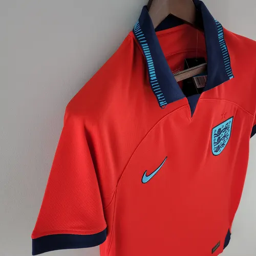 Camiseta de fútbol visitante de Inglaterra para la Copa Mundial de la FIFA 2022 — view 6