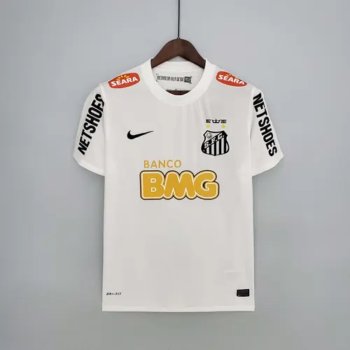2012 Retro Santos Heim Fußballtrikot AAA fan-gradät — view 1