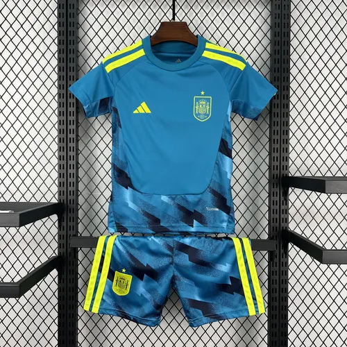 Camiseta Fútbol Portero Selección España 2026 AAA calidad fan Talla Infantil
