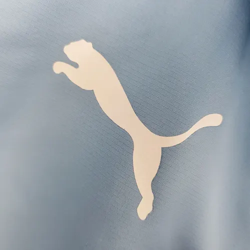 2021/2022 Coupe-Vent Maillot Manchester City Bleu Et Blanc — view 4