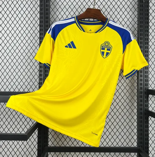 2026 Schweden Nationalmannschaft Heim Fußballtrikot 1:1 Thai-Qualität