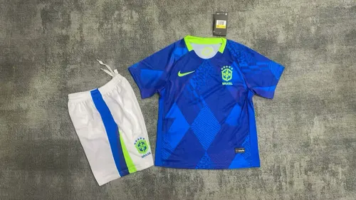 2025/2026 Brazil Away Football Shirt AAA fan-grade Kids Size
