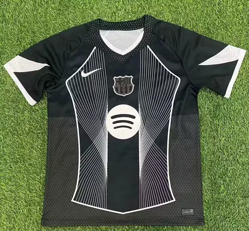2025/2026 バルセロナ 限定 ブラック サッカーシャツ 1:1 タイ品質