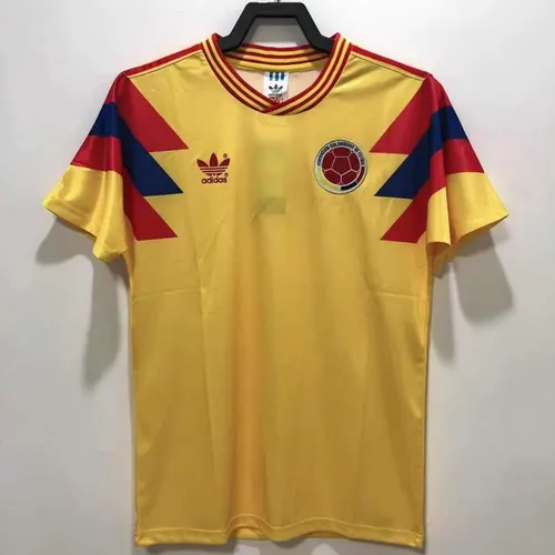 1990 Retro Colombia Home Football Shirt AAA fan-grade — view 1