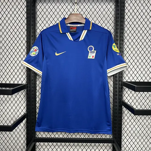 Maillot de football domicile Italie rétro 1996 Qualité Thaï — view 1