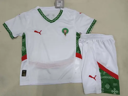 2024/2025 قميص منتخب المغرب خارج الأرض لكرة القدم AAA درجة المشجعين مقاس أطفال
