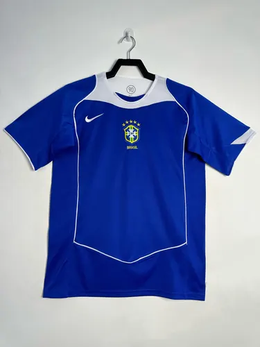 2004 Retro Brazil Away Soccer Jersey AAA fan-grade — view 1