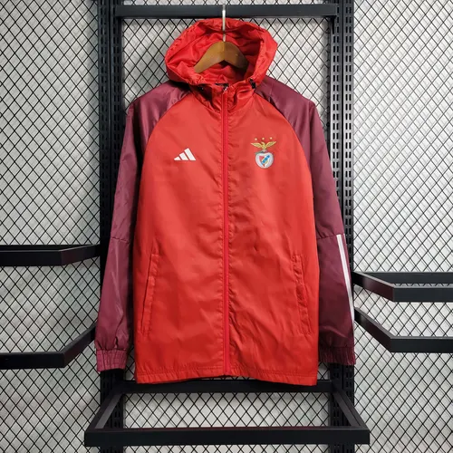 2023 Benfica Soccer Jersey Windbreaker Red — view 1