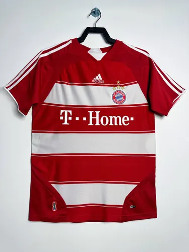 2007-2008 Retro Bayern Munich Home Football Jersey AAA fan-grade