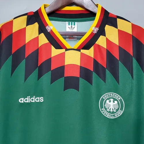 1994 Retro Soccer Jersey Germany Away — view 3