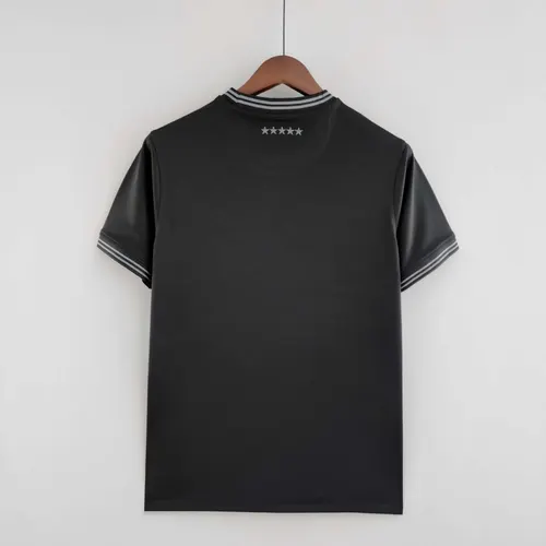 2022 Brazil Special Edition all black Soccer Jersey — view 2