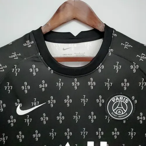 2021/2022 Tenue d'Entraînement Psg Paris Saint-Germain Noire — view 3