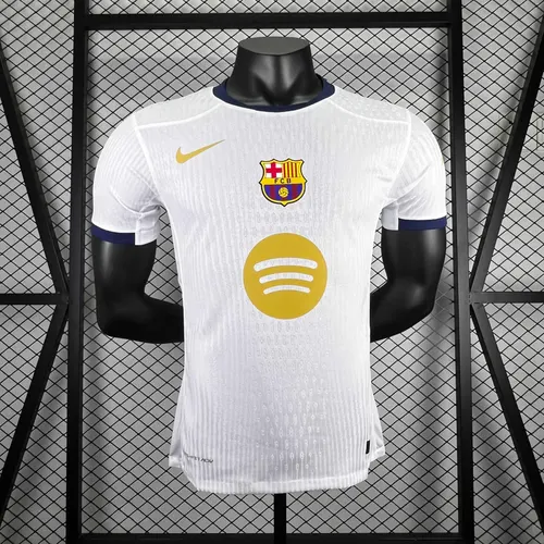 2025/2026 Player Version Barcelona White Coldplay Football Jersey AAA fan-grade