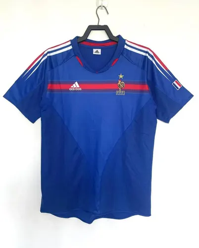 2004 Retro France Home Football Shirt AAA fan-grade — view 1