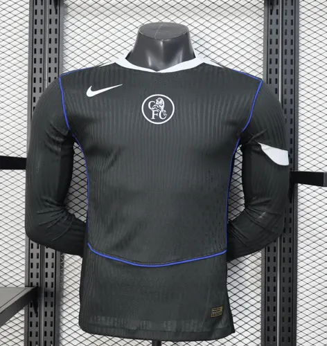 2025/2026 Long Sleeve Player Version Chelsea Third Away Football Shirt AAA fan-grade