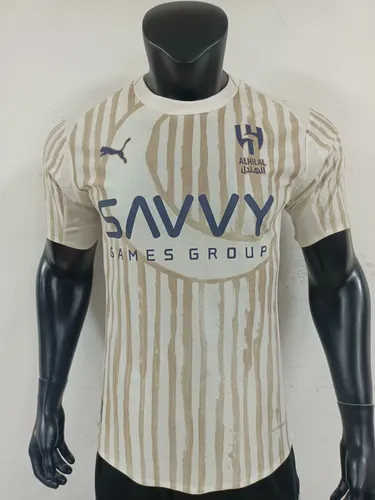2025/2026 Player Version Al-Hilal Saudi Away Football Shirt AAA fan-grade