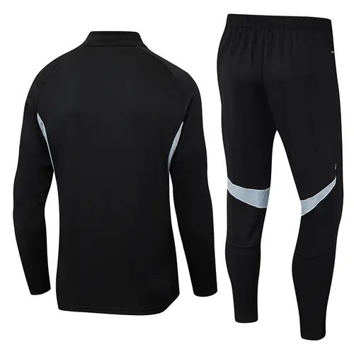 2025/2026 Argentina Half-Pull Training Suit Black Jersey Set — view 2