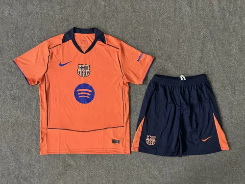 2025/2026 Barcelona Auswärts 01 Fußballtrikot Thai-Qualität Kindergröße