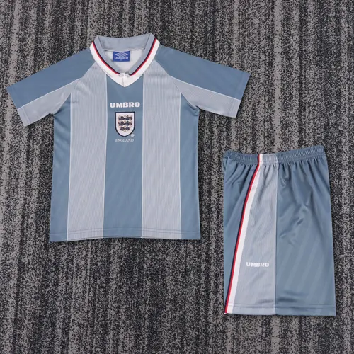1996 Retro England Away Football Shirt AAA fan-grade Kids Size