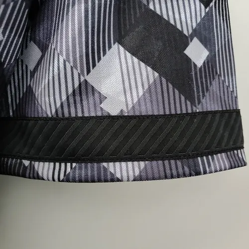 1990 Retro England Blackout Sonderausgabe Schwarz Fußballtrikot — view 8