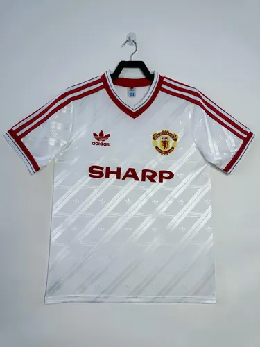 1986/1988 Retro Manchester United Equipación Visitante Camiseta de Fútbol Calidad Tailandesa