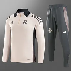 Chándal de Entrenamiento Real Madrid Rosa 2024/2025 Calidad Tailandesa