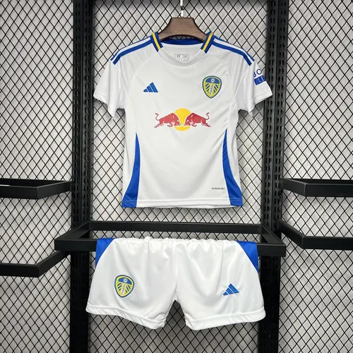 2024/2025 Leeds United Home Football Jersey Shirt AAA fan-grade Kids Size