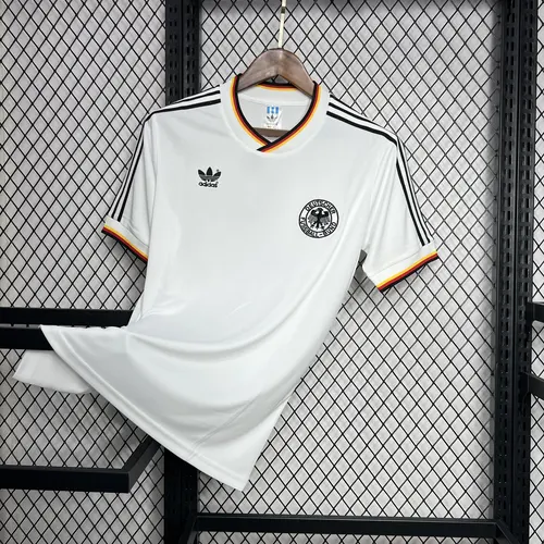 Maillot de football rétro 1986 Allemagne Domicile — view 3