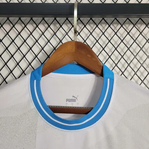 2023/2024 Olympique de Marseille Home Football Jersey — view 4
