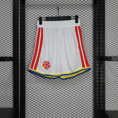Pantalón Corto Local Retro de Colombia Versión Jugador 2026 AAA calidad para aficionados