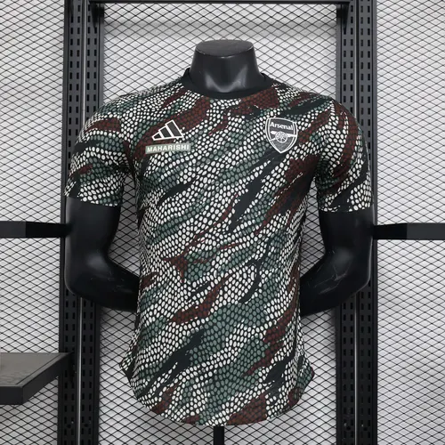 2023/2024 Spieler Version Arsenal Maharishi Gemeinschaftsausgabe Fußballtrikot AAA fan-gradät