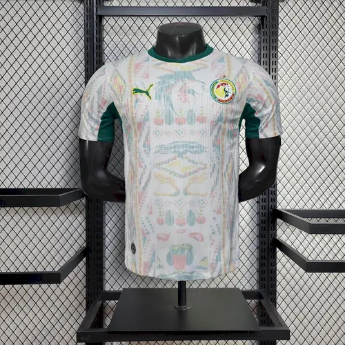 Camiseta de Fútbol Local de la Selección Nacional de Senegal para la Copa del Mundo Versión Jugador 2026