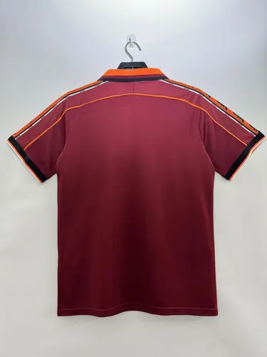 1998-1999 Retro Roma Home Soccer Jersey AAA fan-grade — view 2
