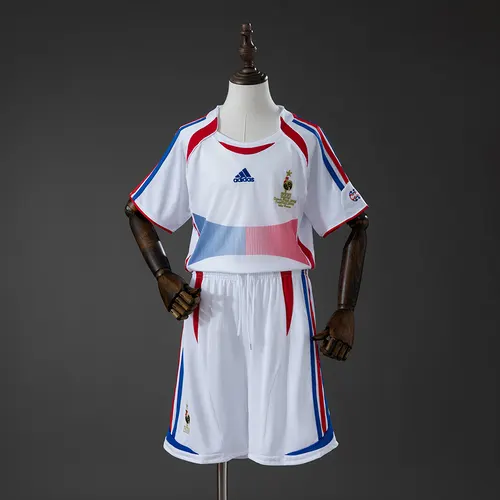 Camiseta de Fútbol Retro Francia Visitante Talla Infantil 2006 — view 1