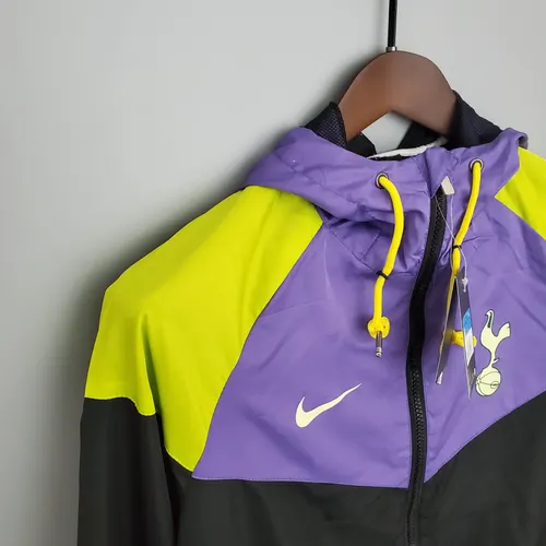 2021/2022 Tottenham Jersey Windbreaker Purple-Black — view 5