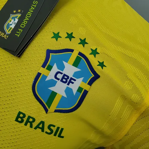 2020 Brésil Maillot Version Joueur Domicile — view 5