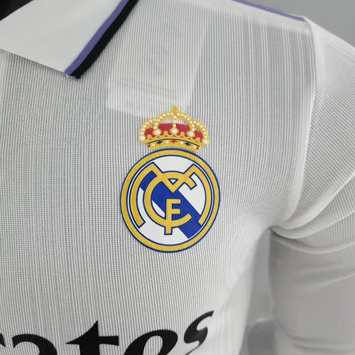 2022/2023 Long Sleeve Player Version Real Madrid Home AAA fan-grade — view 5