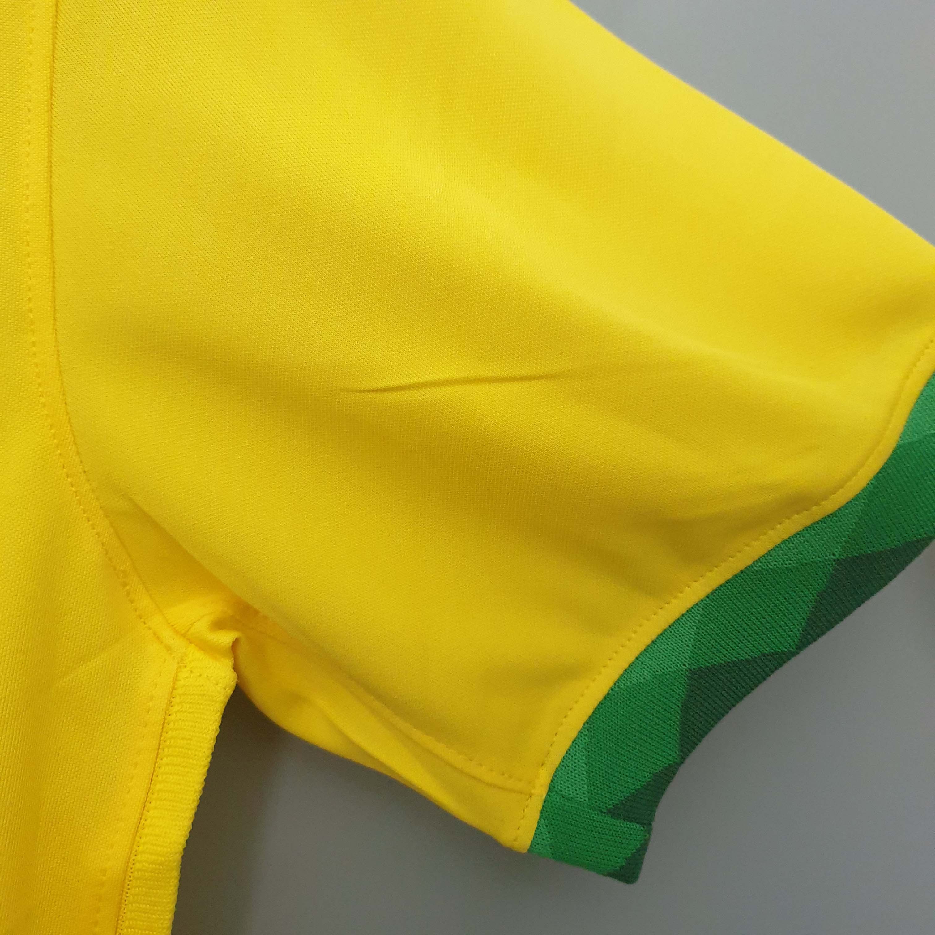 2020 Retro Brazil Home Football Shirt AAA fan-grade — view 10